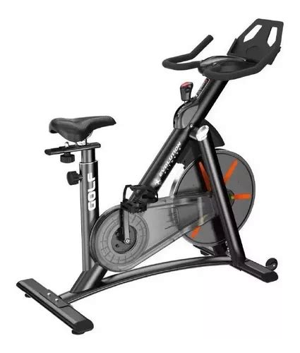 Bicicleta Est Tica Evolution Fitness Golf Para Spinning Color Negro