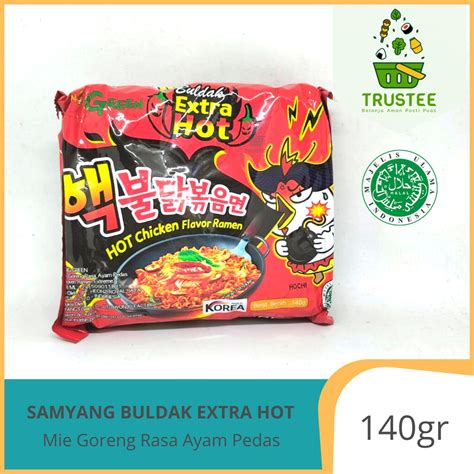 Jual Halal Samyang Green Hot Chicken Ramen Buldak Cheese Carbonara Korea Shopee Indonesia