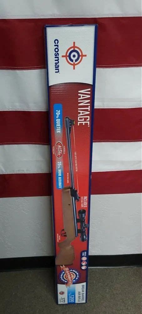 Crosman Vantage NP Wood 177 Nitro Piston Powered Break Barrel Air