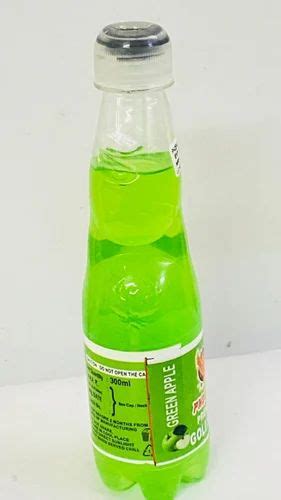 Phoeniix Premium Greenapple Flavoured Golisoda Packaging Size 300 Ml