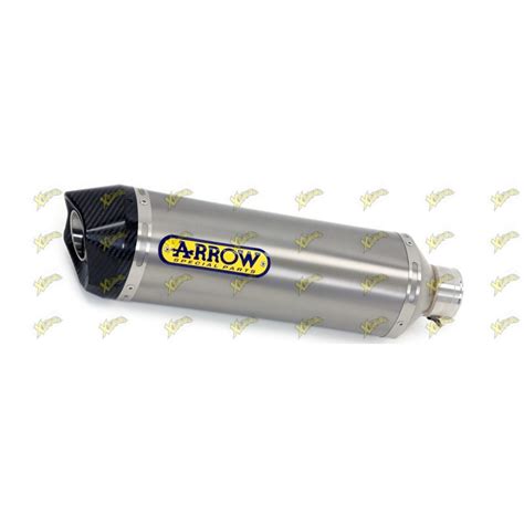 Race Tech Titan Silencer With Carbon End Cap Arrow 71749PKK