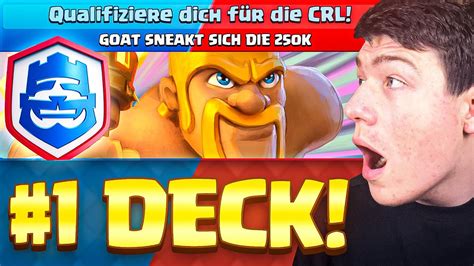 😨🏆das 1 Beste Deck Für Die Qualifiziere Dich FÜr Die Crl Challenge 20 Siege Clash Royale