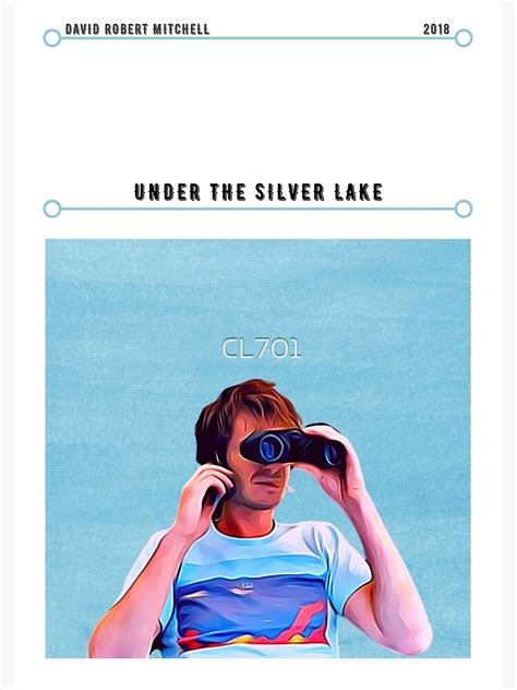 "Under The Silver Lake Movie Poster" Poster by CL701 | Redbubble