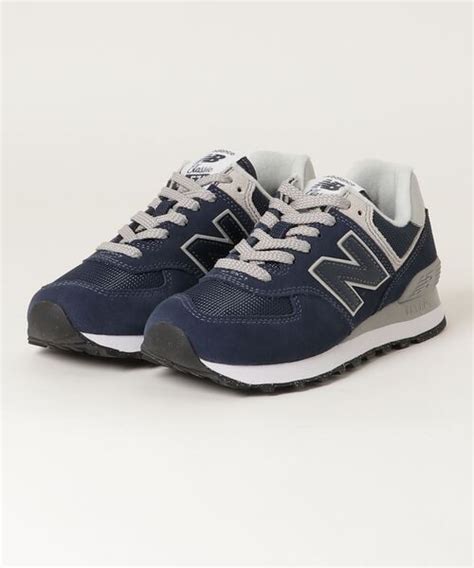 New Balance ニューバランス Ml574evn D Ml574 Ml574evn Navy Evn （スニーカー）｜new Balance（ニューバランス）のファッション通販