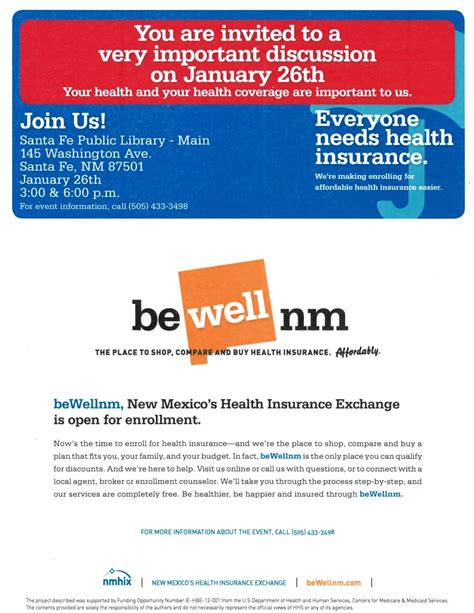 Icarus... the Santa Fe Public Library Blog: beWellnm, New Mexico's Health Insurance Exchange ...