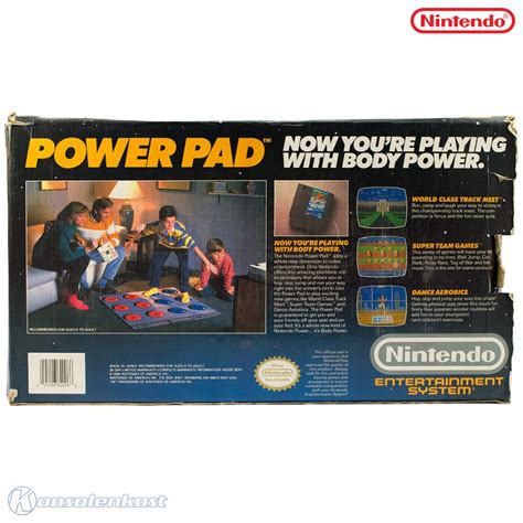 Nes Original Us Nintendo Power Pad Nes 028 World Class Track Meet