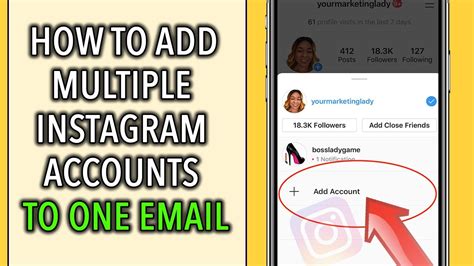 How To Create A Second Instagram Account With One Email 2020 Youtube