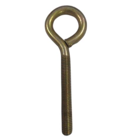 Full Thread Screw Pin Mild Steel Eye Bolt Fastener For Construction