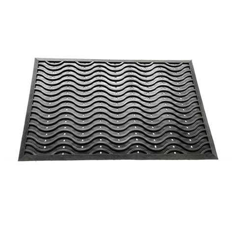 Heavy Duty Large, Medium, Outdoor Entrance Mat Rubber Safety Mat ...