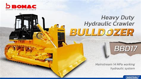 Jual Bomac Heavy Duty Hydraulic Crawler Bulldozer Tipe Bbd Garansi