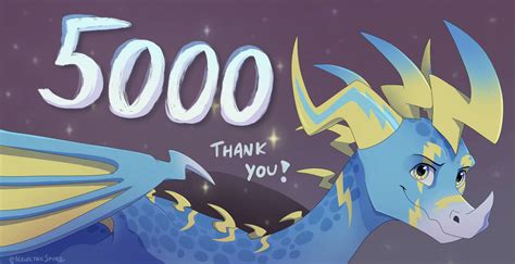 Thank You For 5000 Watchers By Icelectricspyro On Deviantart