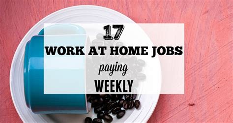 Best Jobs That Pay Weekly In Get Paid Faster