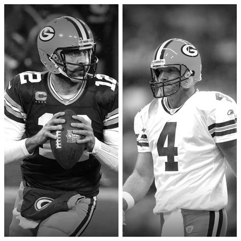 Aaron Rodgers vs Brett Favre Stats Comparison | Career Side by Side Records