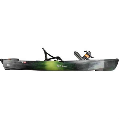 Old Town Topwater 120 Pedal Kayak - Fogh Marine Store | Sail Kayak SUP