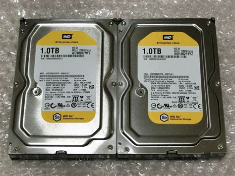 高信頼エンタープライズ SATA 6Gbps ウェスタンディジタル 1TB WD1002F9YZ 2台(1TB～)｜売買されたオークション情報 ...