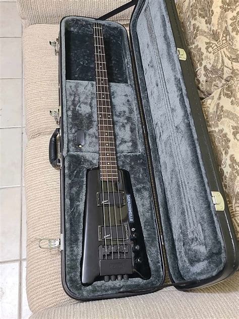 Hohner B2A Headless Bass W Steinberger Hard Case Black Reverb