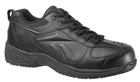 REEBOK Athletic Shoe, 8, M, Women's, Black, Composite Toe Type, 1 PR ...