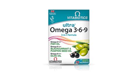 Vitabiotics Ultra Omega 3 6 9 N60