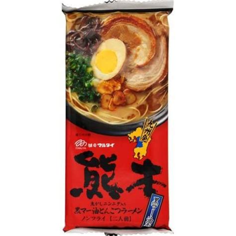 MARUTAI Kumamoto Tonkotsu Instant Noodle Soup Ramen 186g Shopee