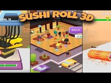 Sushi Roll 3D New Gameplay Walkthrough Android IOS