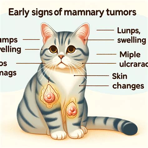 Early Signs: Recognizing Symptoms of Mammary Tumors in Cats - Cattumor