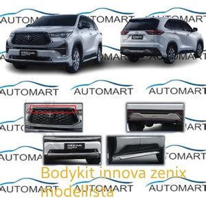 Jual Paket Bodykit Body Kit Innova Zenix Modellista 2022 2023 Original