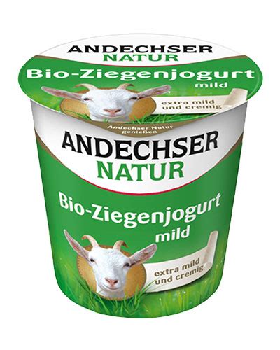 Bio Ziegenjogurt Mild G Andechser Feinschmecker