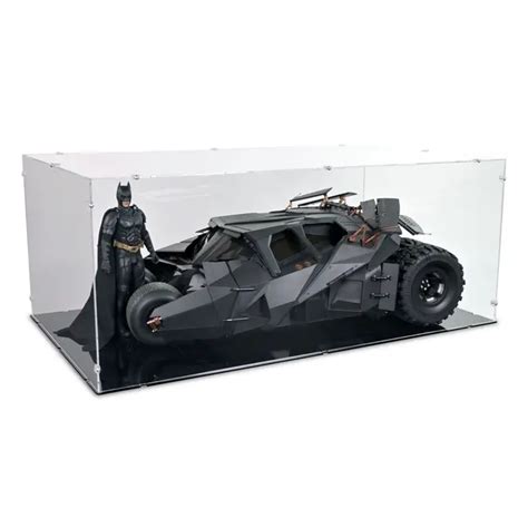 XL Acrylic Display Case For Hot Toys 1 6 Scale Batmobile Tumbler IDisplayit