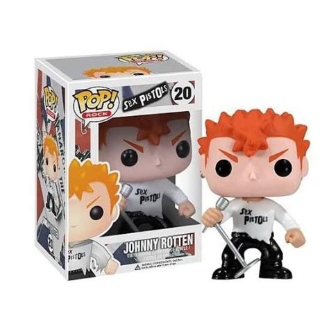 Boneco Funko Pop Johnny Rotten Sex PIstols Punk Rock Sid Vicious Ramones Shopee Brasil