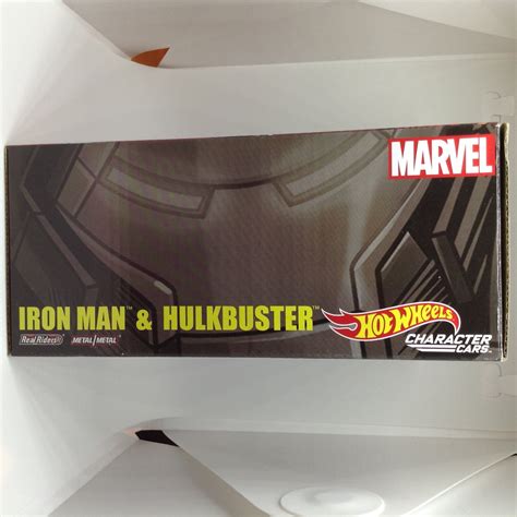 JULIAN S HOT WHEELS BLOG Marvel Iron Man Hulk Buster Character Cars Set HWC Edition