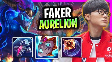 Faker Is A Beast With Aurelion Sol T Faker Plays Aurelion Sol Mid