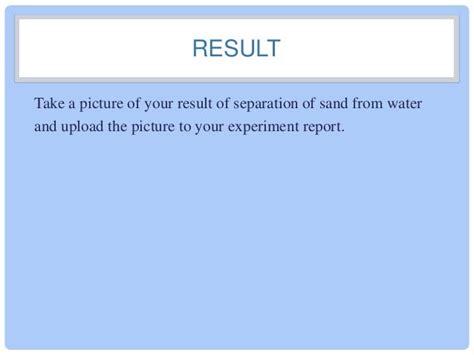 Decantation