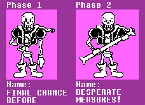 Undertale Disbelief Canonified Papyrus Phases By Shrewdhat360 On