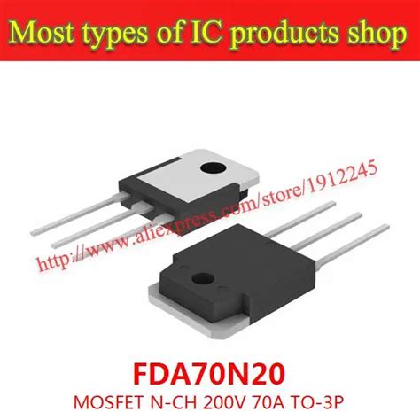 Kostenloser Versand Elektronische Bauteile FDA70N20 MOSFET N CH 200 V ...