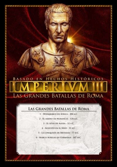 Imperivm III Las Grandes Batallas De Roma FX Interactive