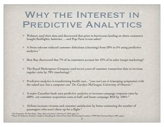 Go Predictive Analytics PPT