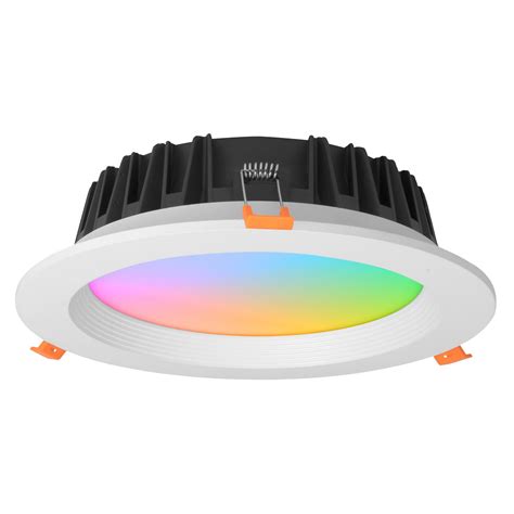 Spot Downlight Led Empotrable Blanco W Rgb Cct Mm Ip