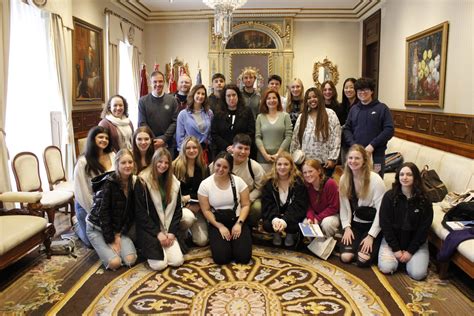 Estudiantes De Estados Unidos Visitan El Ayuntamiento Notas De Prensa