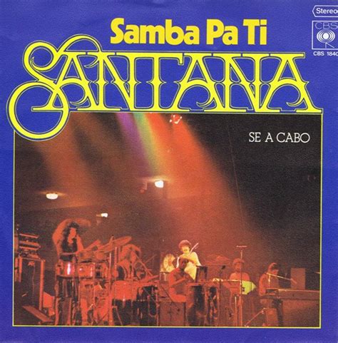 Santana Samba Pa Ti 1976 Vinyl Discogs