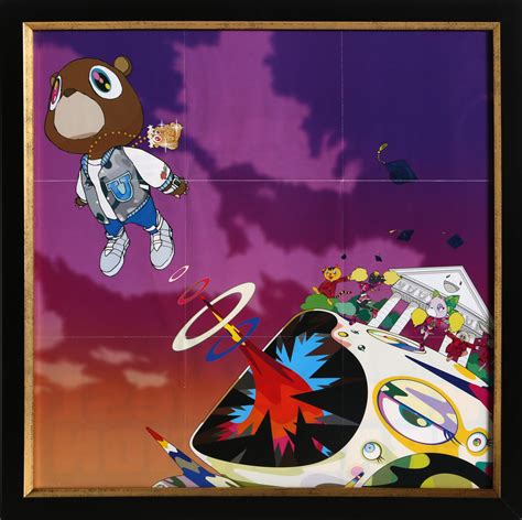 Lot - TAKASHI MURAKAMI, KANYE WEST, GRADUATION, POSTER