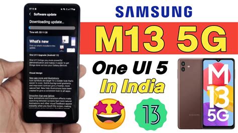 Samsung M13 5G One UI 5 0 Android 13 Update Released In India Samsung