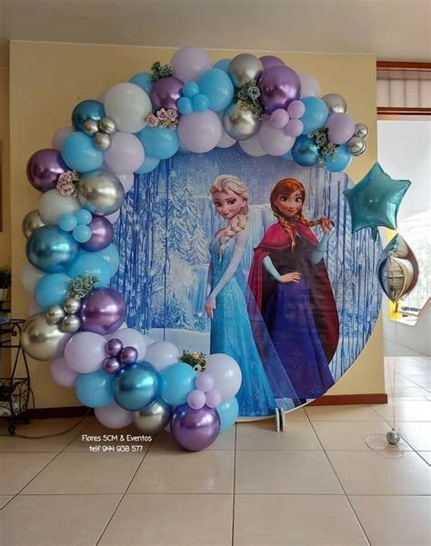 Frozen Theme Birthday Decoration- Balloons Unlimited