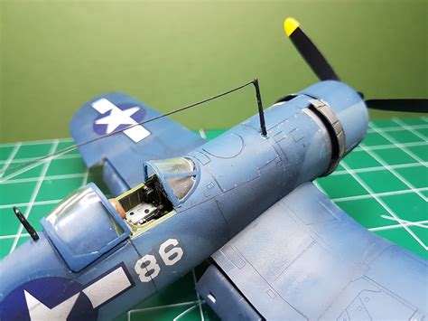 Vought F U D Corsair Fighter Aircraft Plastic Model Airplane Kit