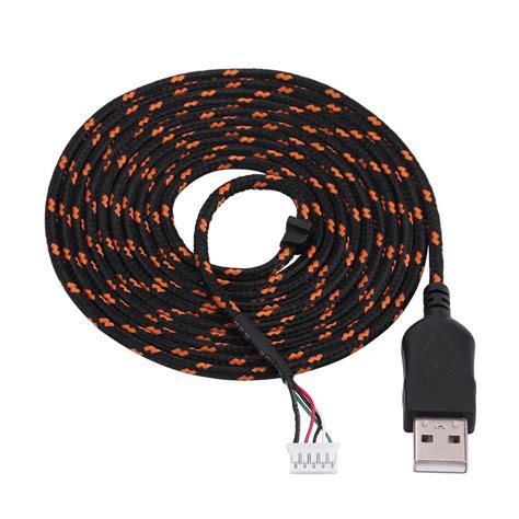 Wendry Mauskabel Hochwertiges USB Kabel Kabel Robuster Ersatz für