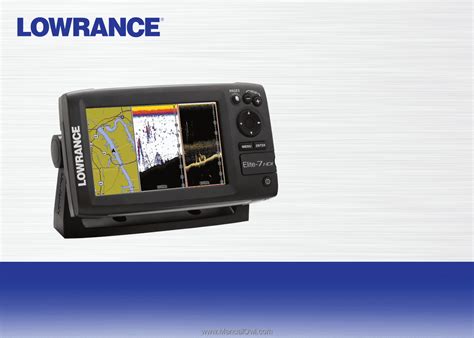 Lowrance Elite-7 HDI | Operation Manual