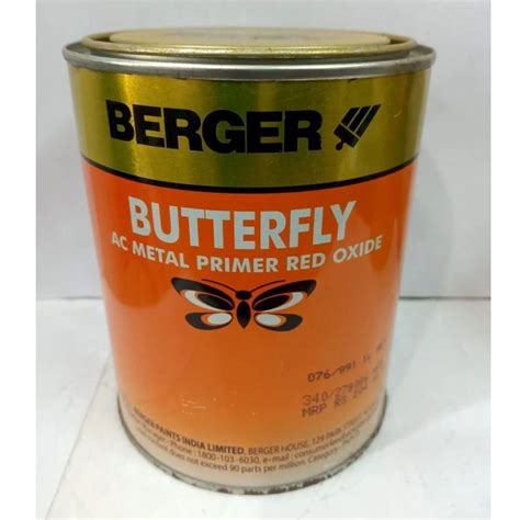 L Berger Butterfly Red Oxide Metal Primer At Rs Litre In Nabadwip