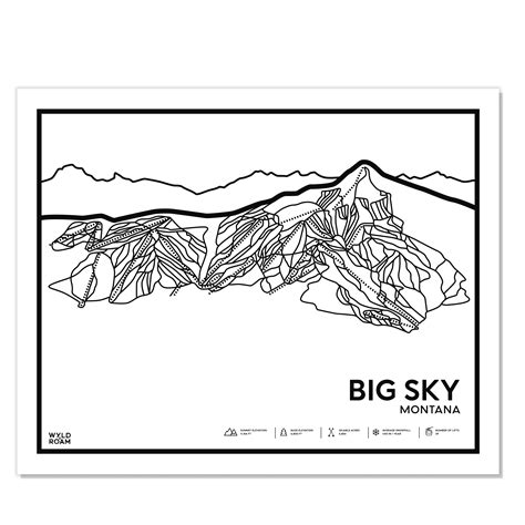 Big Sky Trail Map – Wyld & Roam