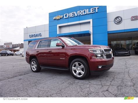 2016 Siren Red Tintcoat Chevrolet Tahoe Lt 111153986 Photo 7