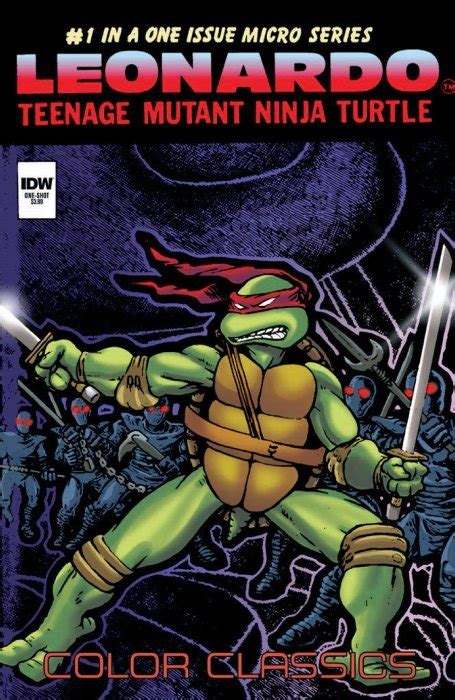 Teenage Mutant Ninja Turtles Color Classics Leonardo Idw