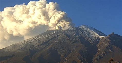 Volcán Popocatépetl ¿dónde Caerá Ceniza Este 25 De Mayo